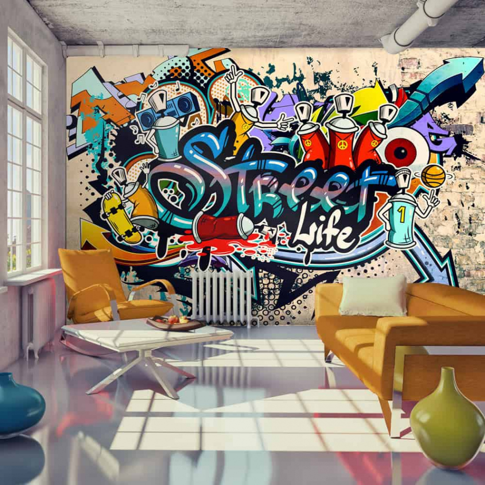 stunning ways to bring street art to the home