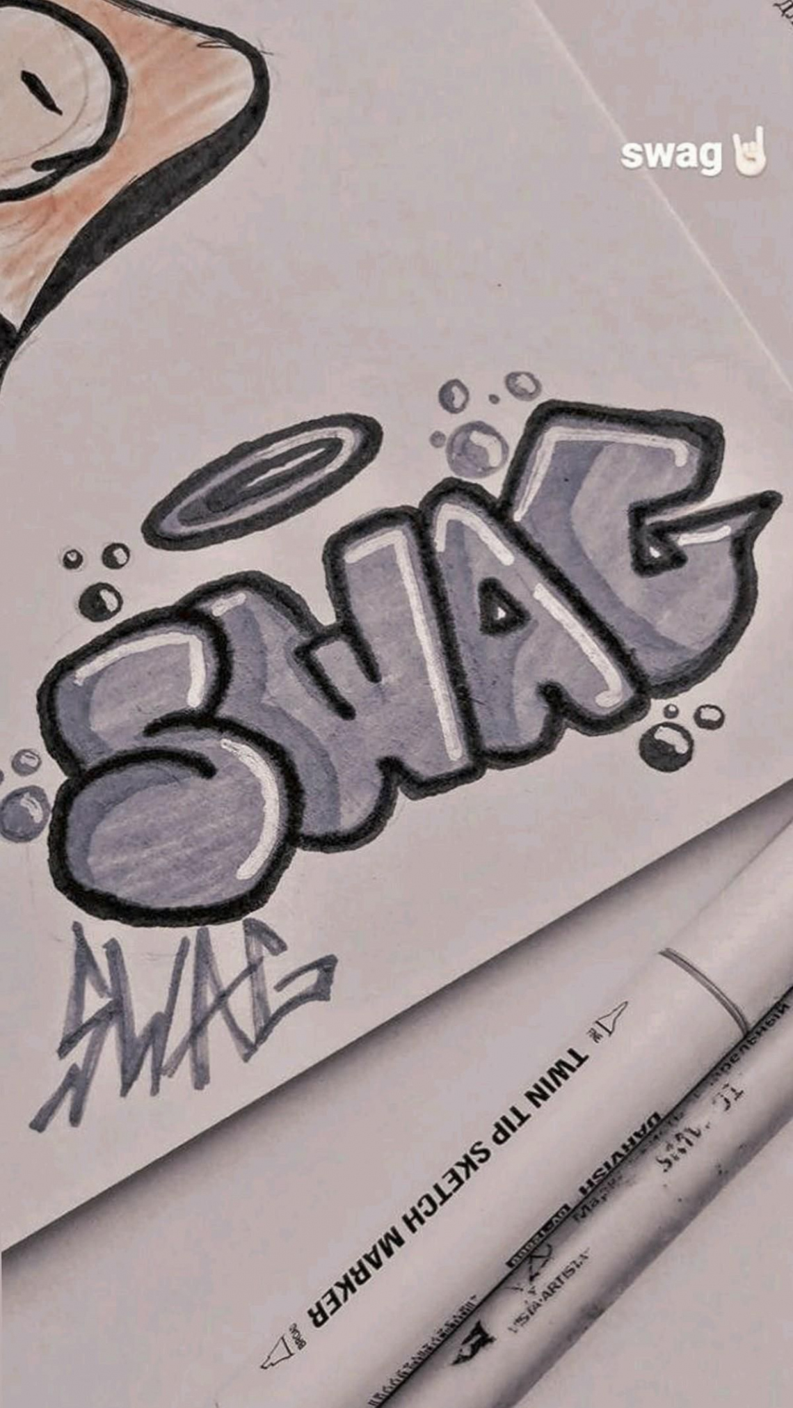 SWAG🔥🔥 in   Graffiti art letters, Graffiti writing