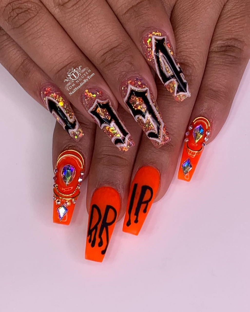 Tom Nguyen on Instagram: “These  DRIP Nails LIT