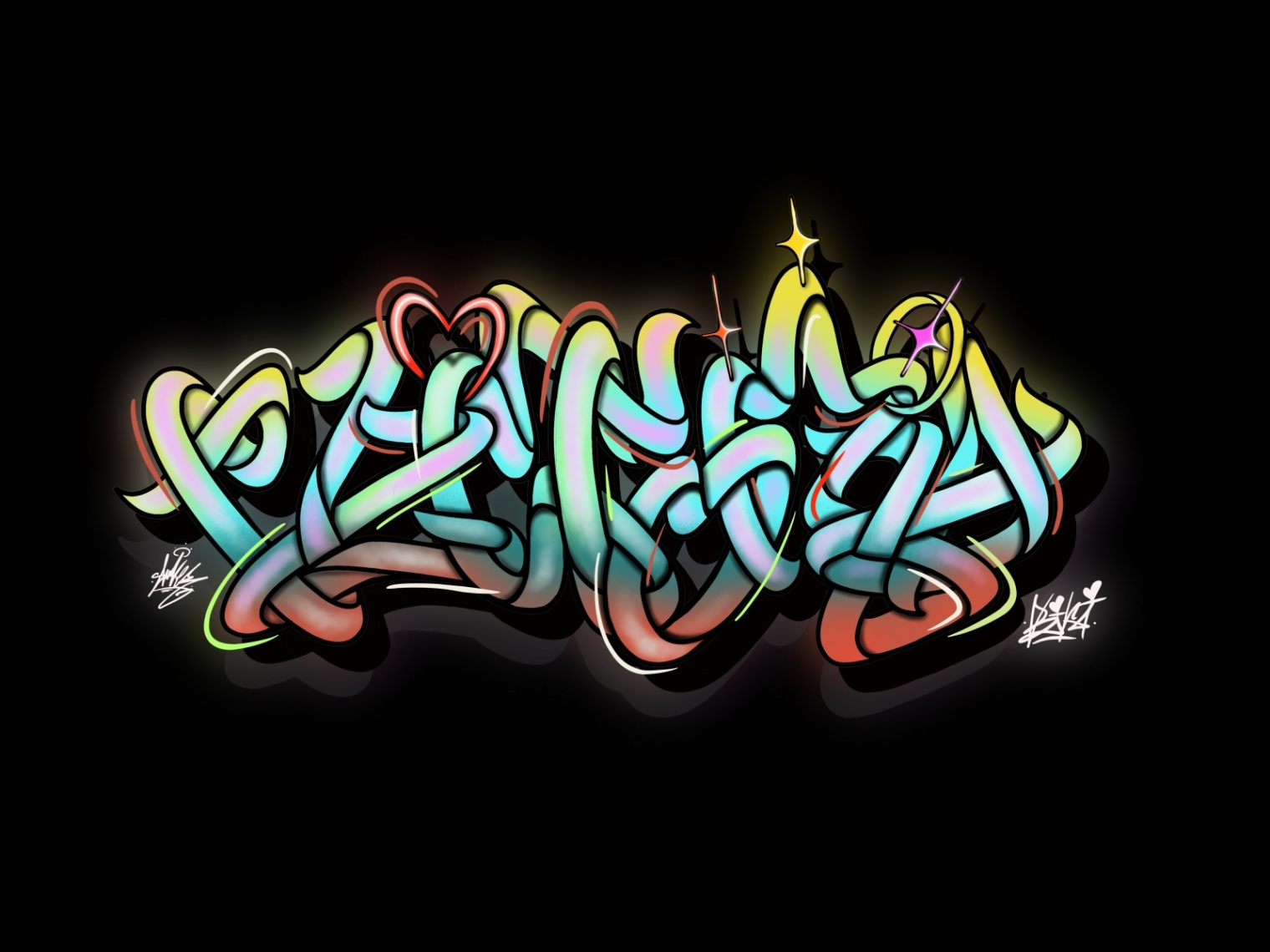 Victoria Graffiti digital by Shoker Art on Dribbble