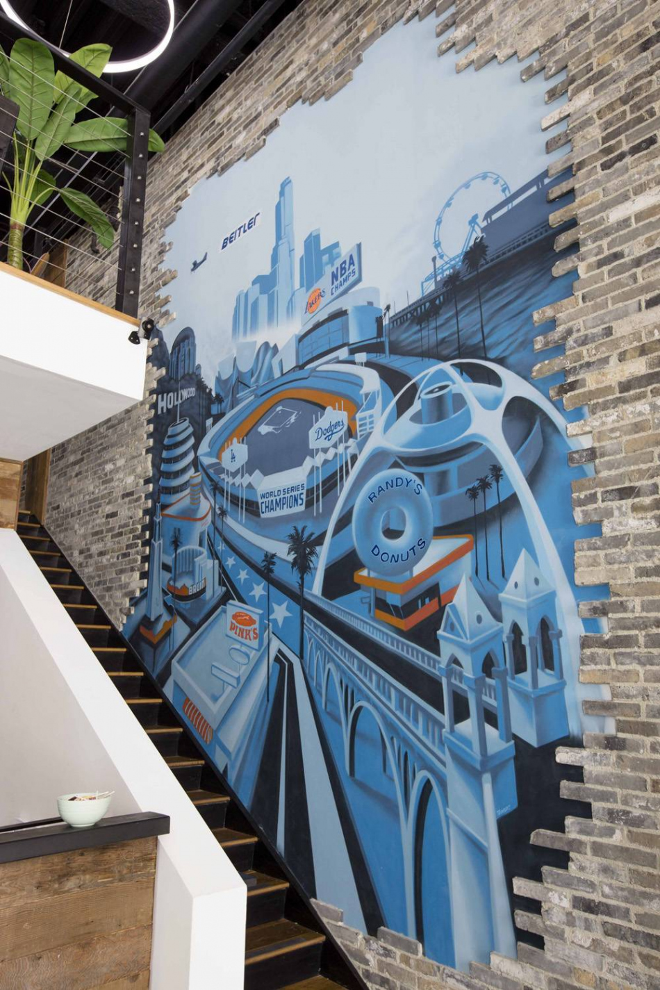 Wall Murals for Offices  Corporate Graffiti Art