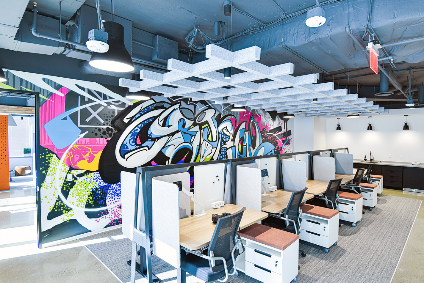 Wall Murals for Offices  Corporate Graffiti Art