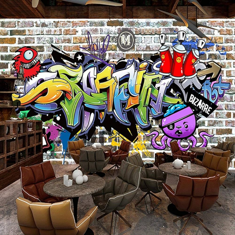 Wallpaper Wall Mural Relaxing  x  cm Graffiti Wall Art