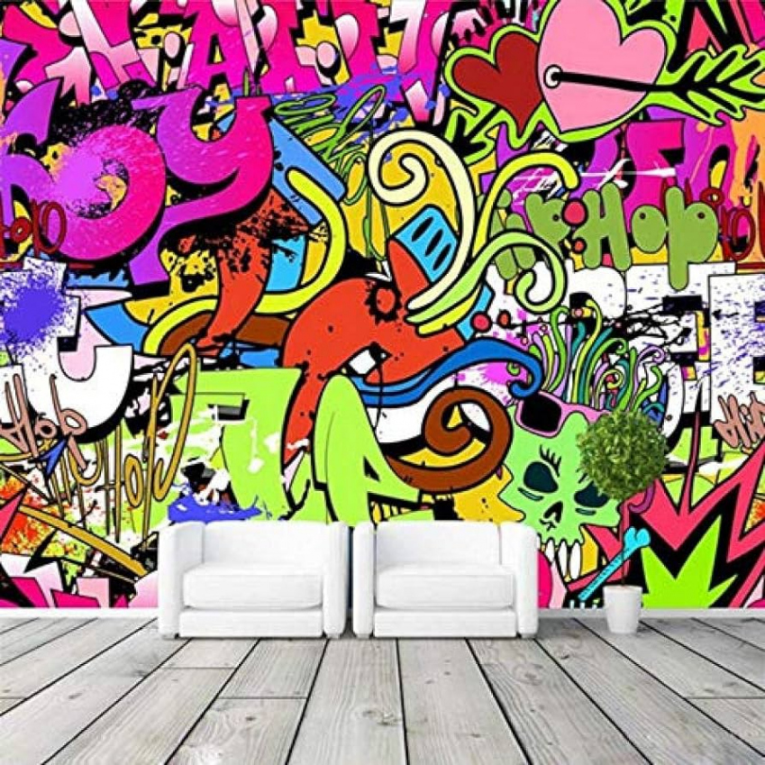 XHXI Graffiti Boys Urban Art Photo Custom Wall Street Culture Wall Art  Bedroom Hallway Children