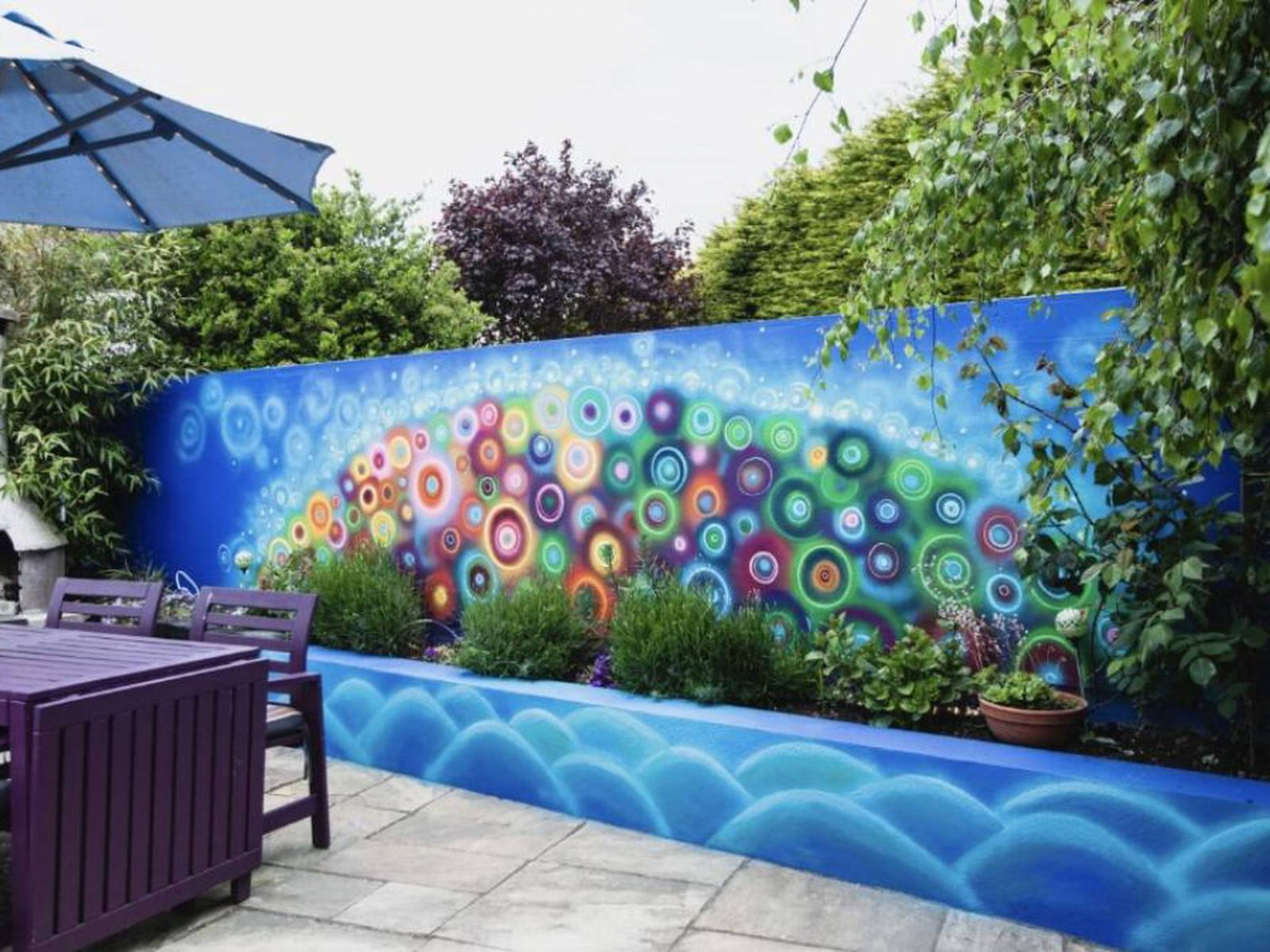 Your house as a canvas: A mural can make a home – The Irish Times