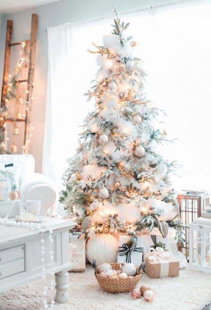 + Absolutely Stunning White Christmas Tree Decorating Ideas