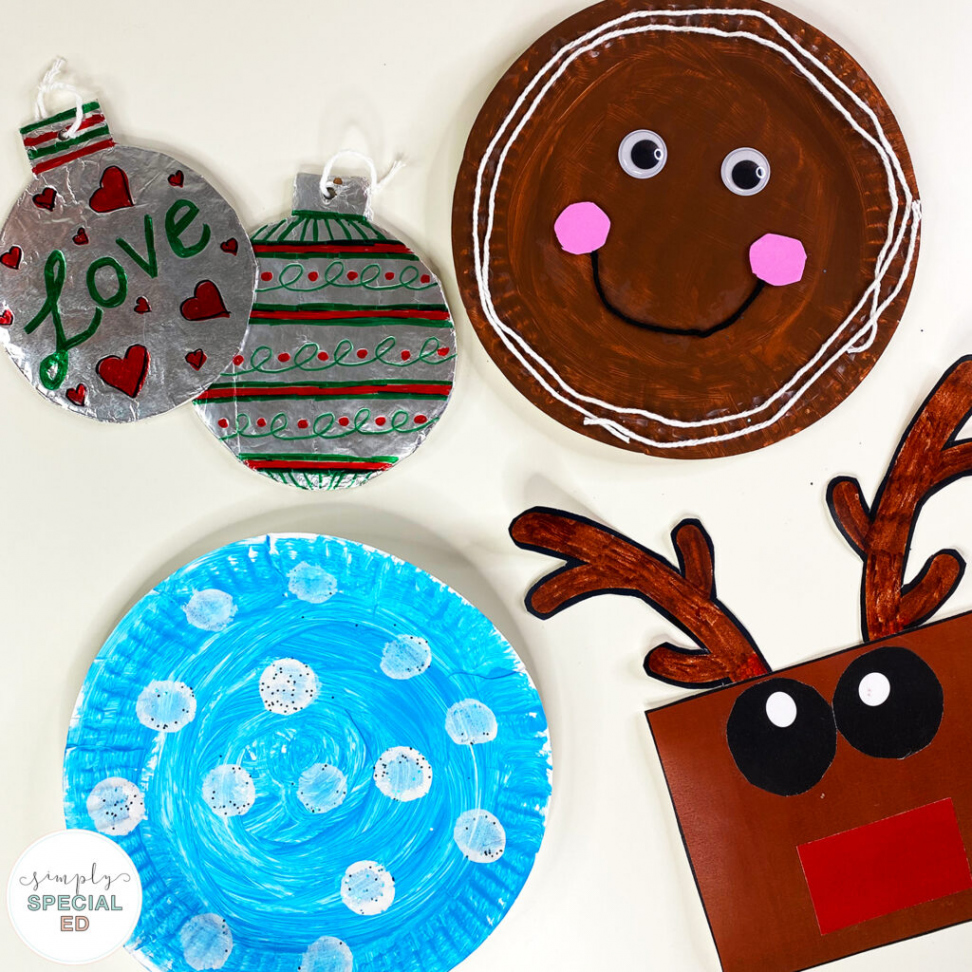 Adapted Crafts for December - Simply Special Ed