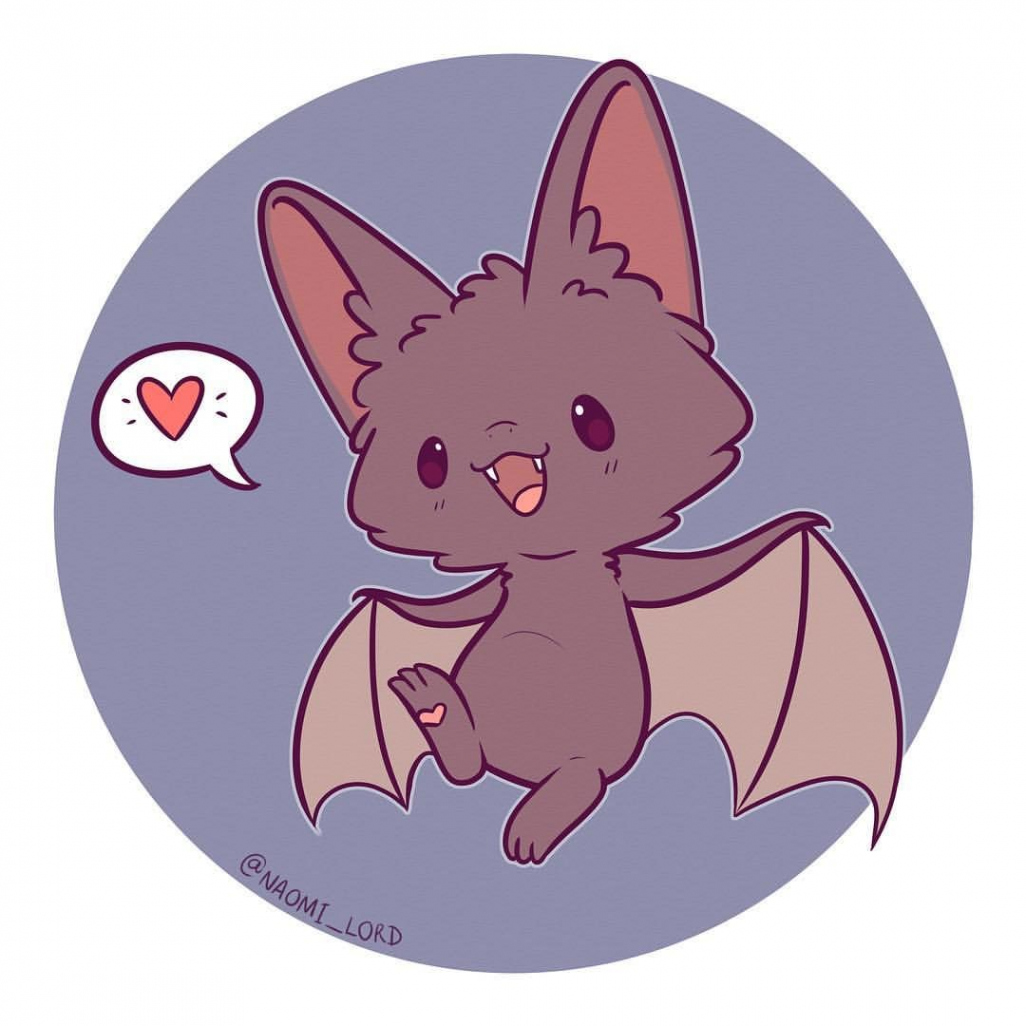 Adorable Kawaii Bat