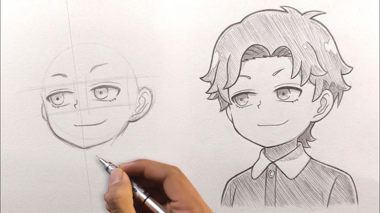 Anime Drawing  How to Draw Damian Desmond - [Spy x Family]