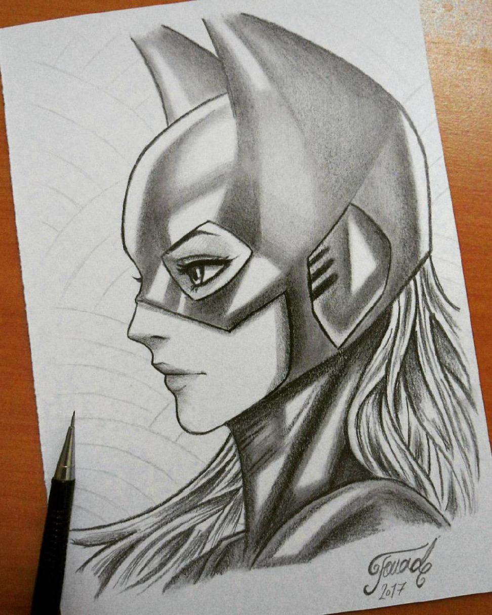 bat girl drawing by fouadzahiri on DeviantArt