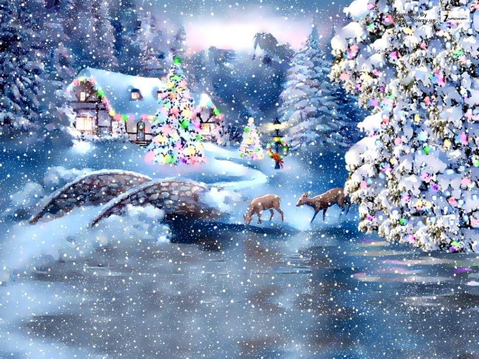 Beautiful scene christmas wallpaper  Beautiful scene christ  Flickr