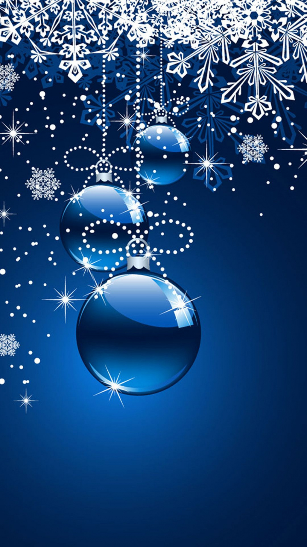 blue holiday wallpaper - Google Search  Blue christmas ornaments