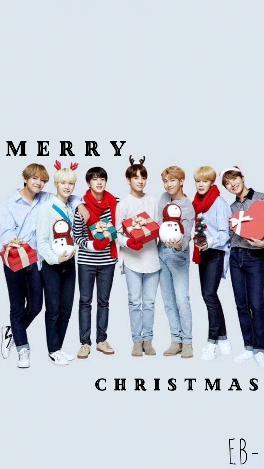 BTS Christmas Wallpaper