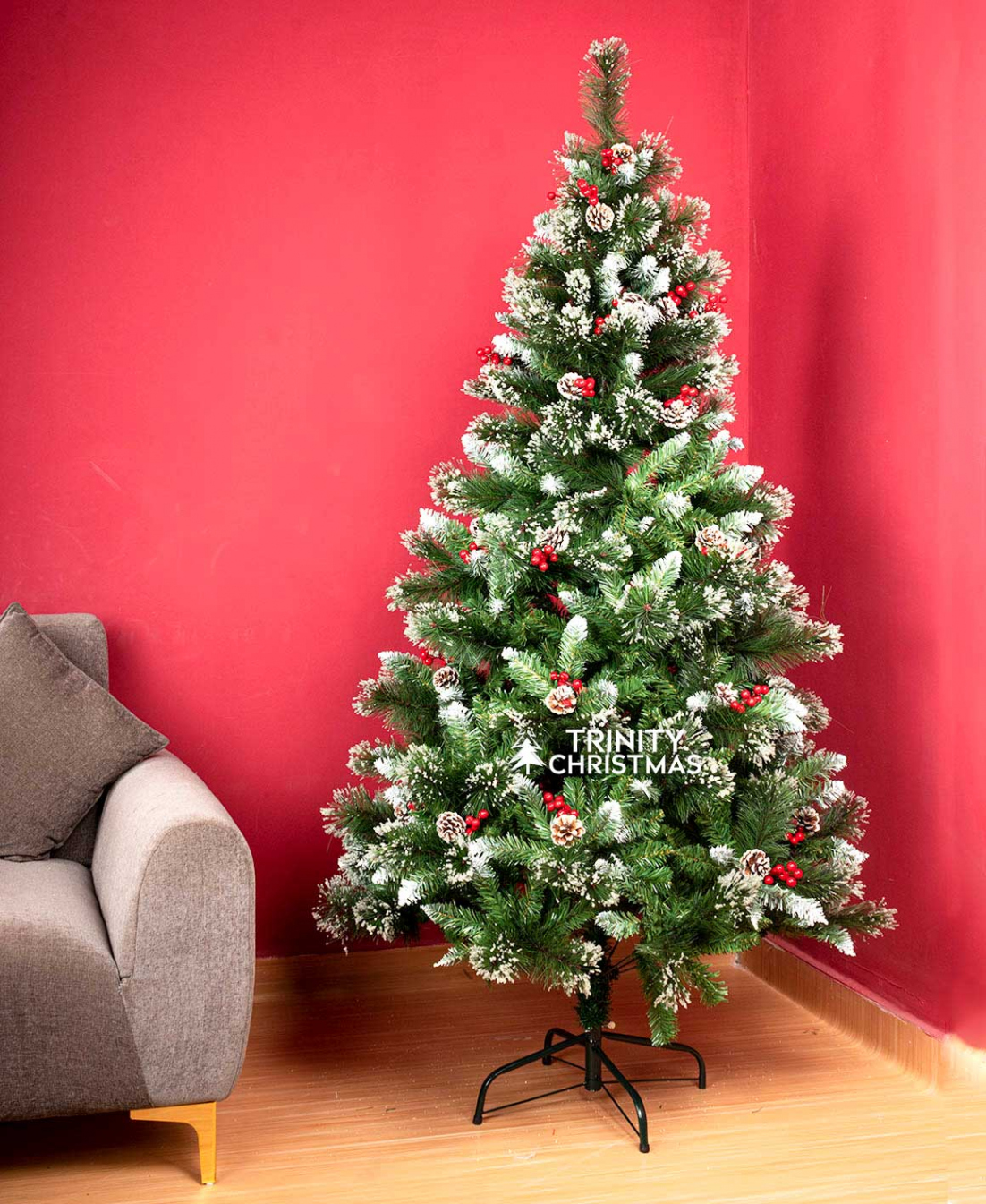 Buy Frosted Venetian Fir Christmas Tree  Feet Online