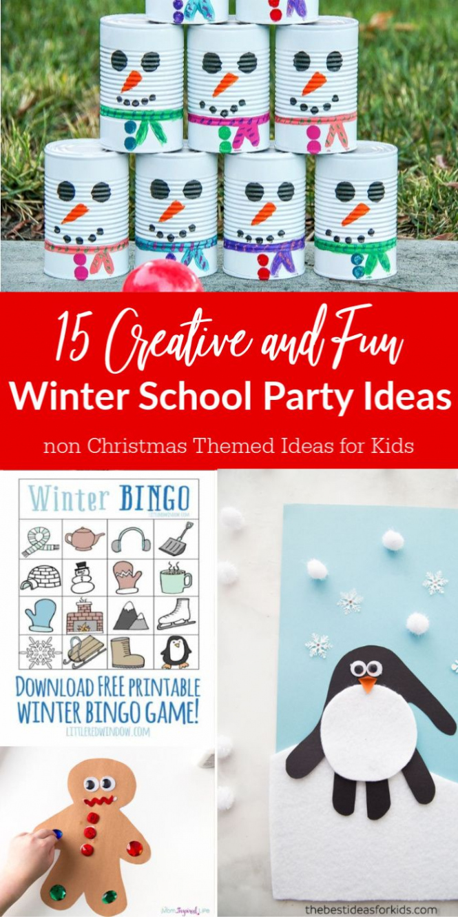 Check out these winter class party ideas that are not Christmas