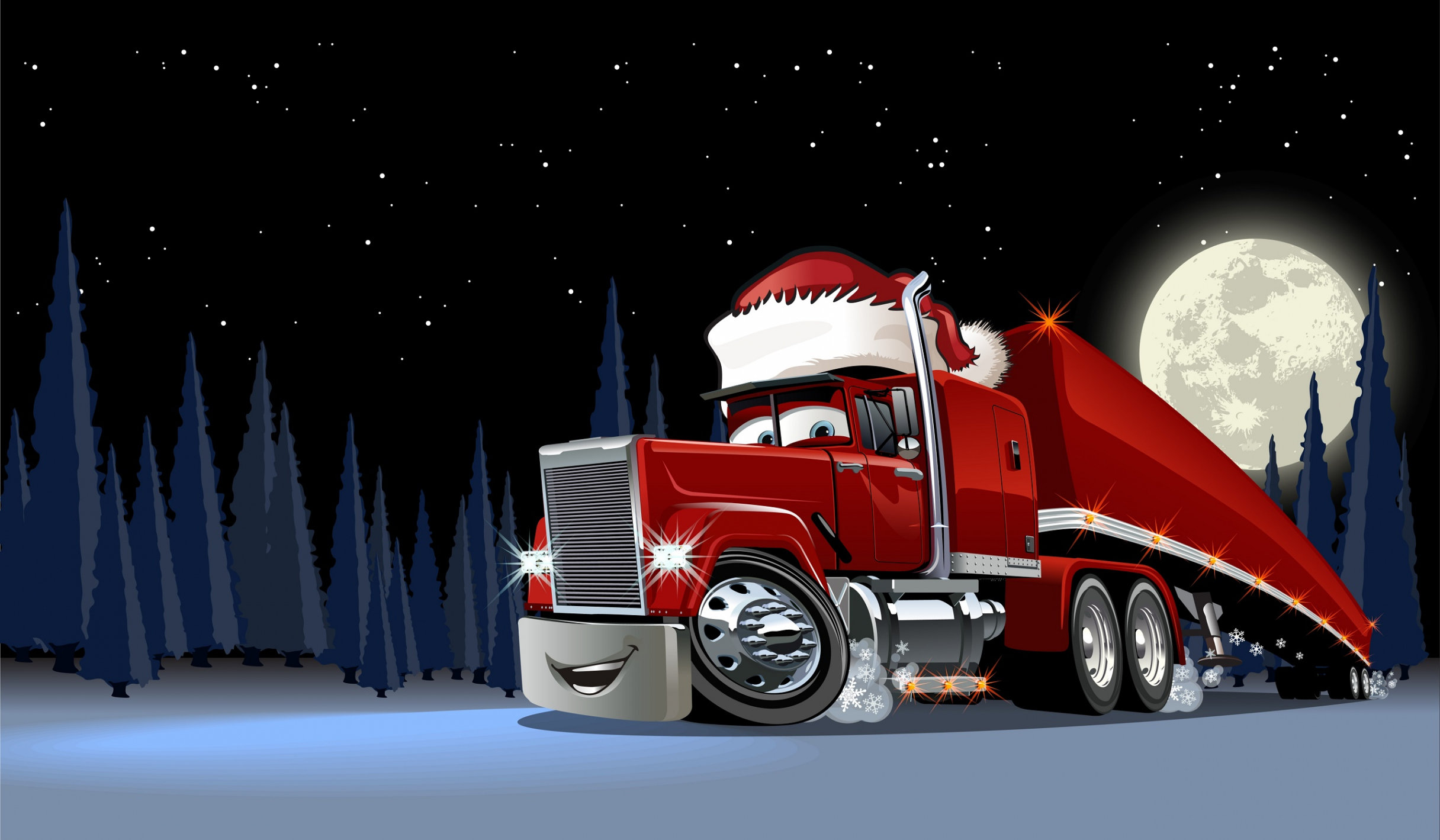 Christmas Delivery Truck