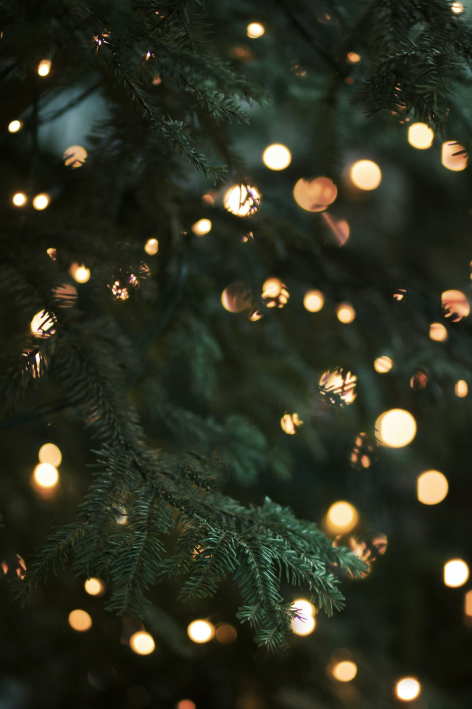 Christmas Lights Aesthetic Wallpapers - Wallpaper Cave