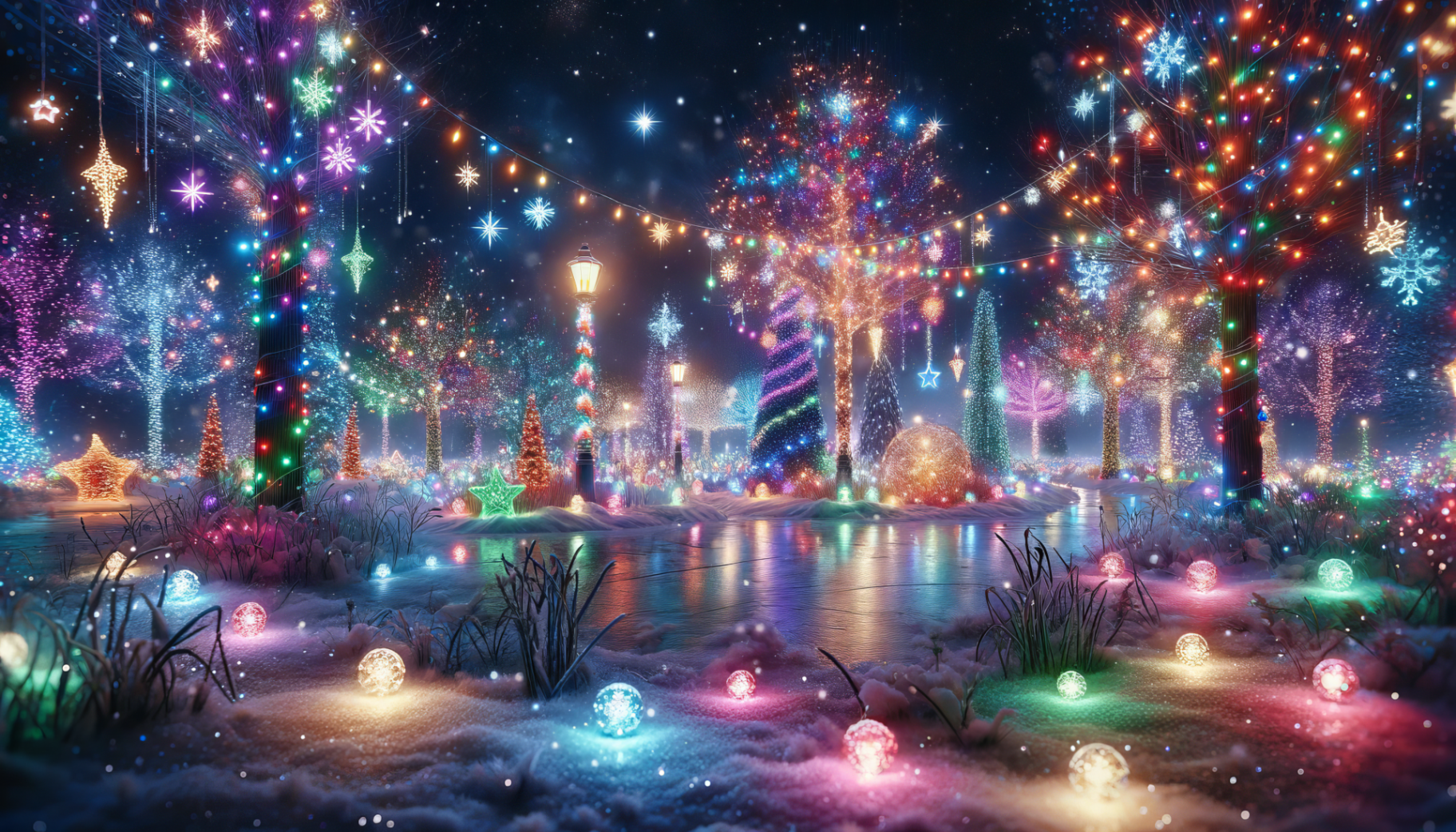 + Christmas Lights HD Wallpapers and Backgrounds