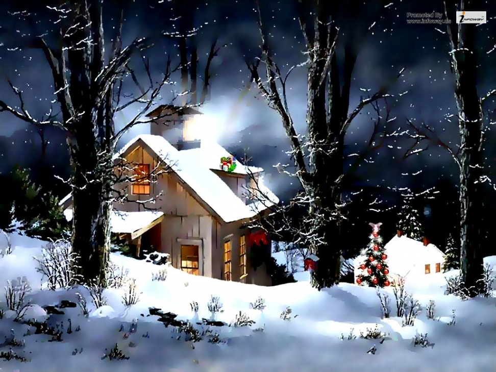 Christmas Scene wallpaper  Christmas Scene wallpaper  Flickr