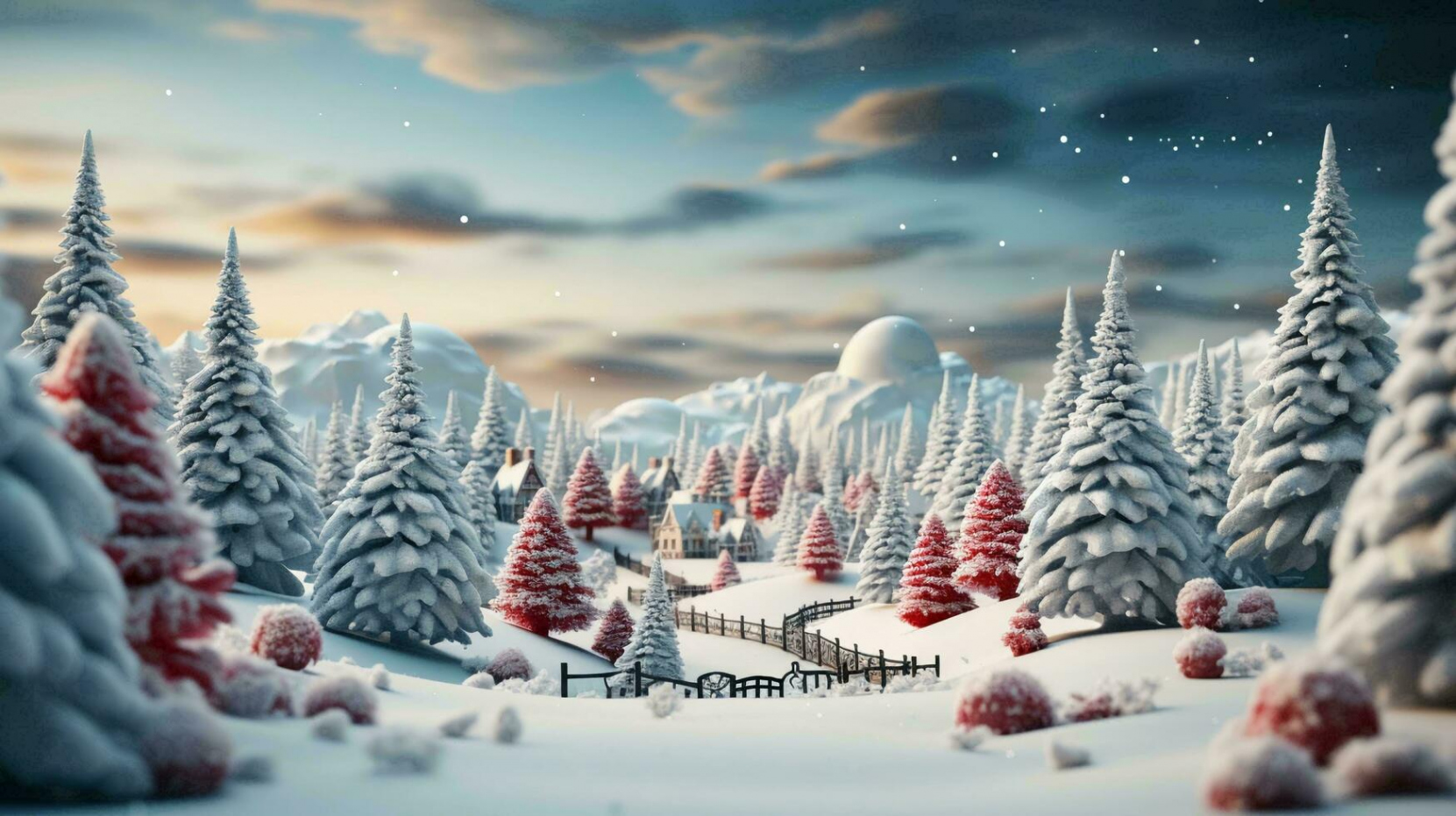 Christmas Scenery Stock Photos, Images and Backgrounds for Free