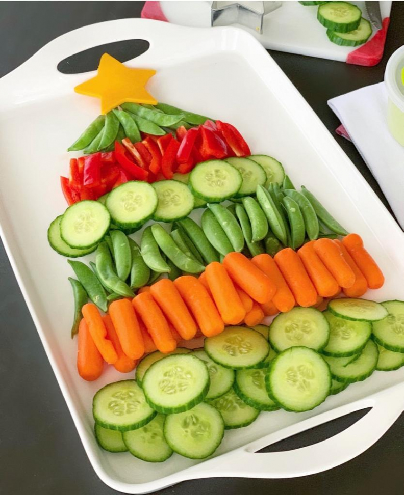 Christmas Tree Appetizer Tray - Crisp Collective