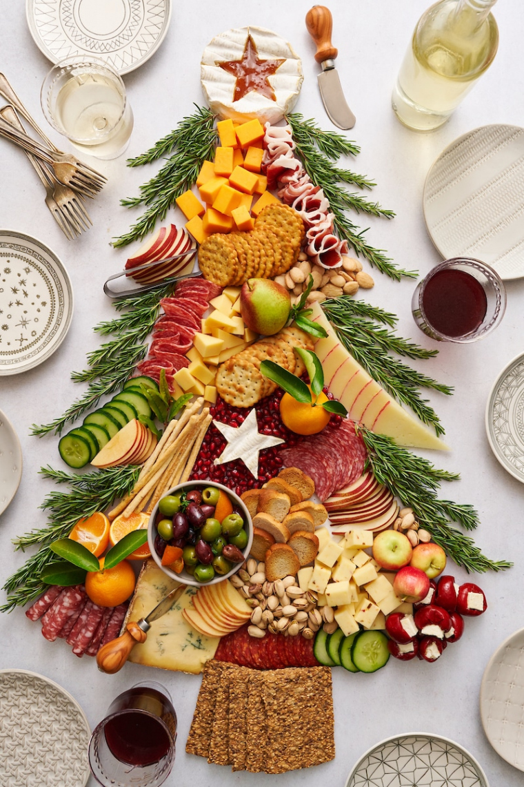 Christmas Tree Charcuterie Board