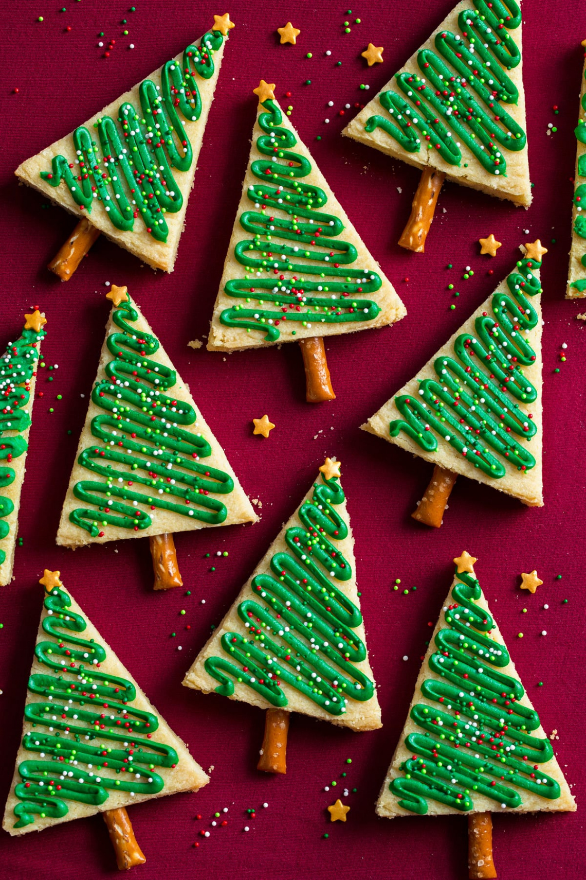 Christmas Tree Cookies