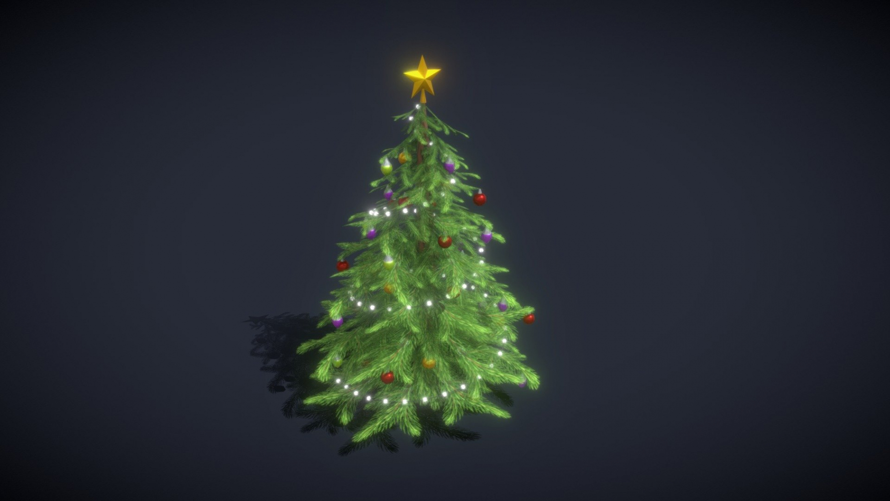 Christmas Tree D Model - Buy Royalty Free D model by DDisco