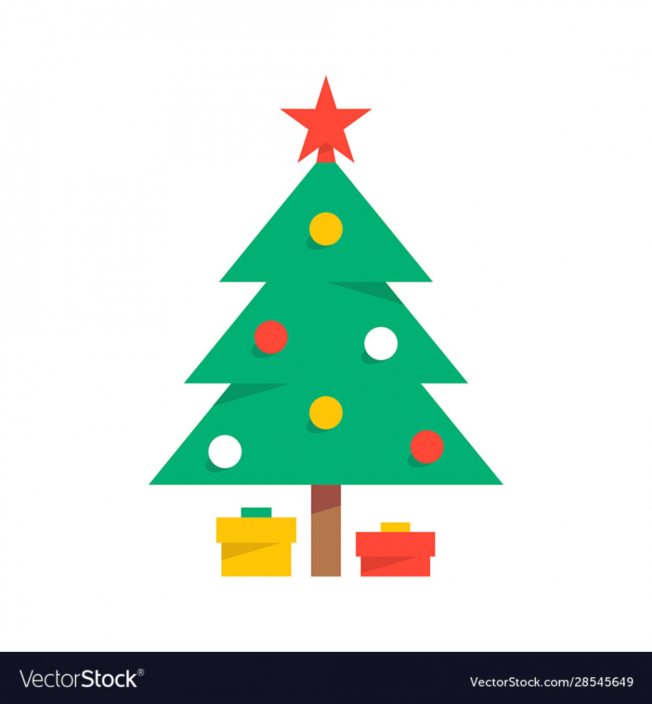 Christmas tree Royalty Free Vector Image - VectorStock