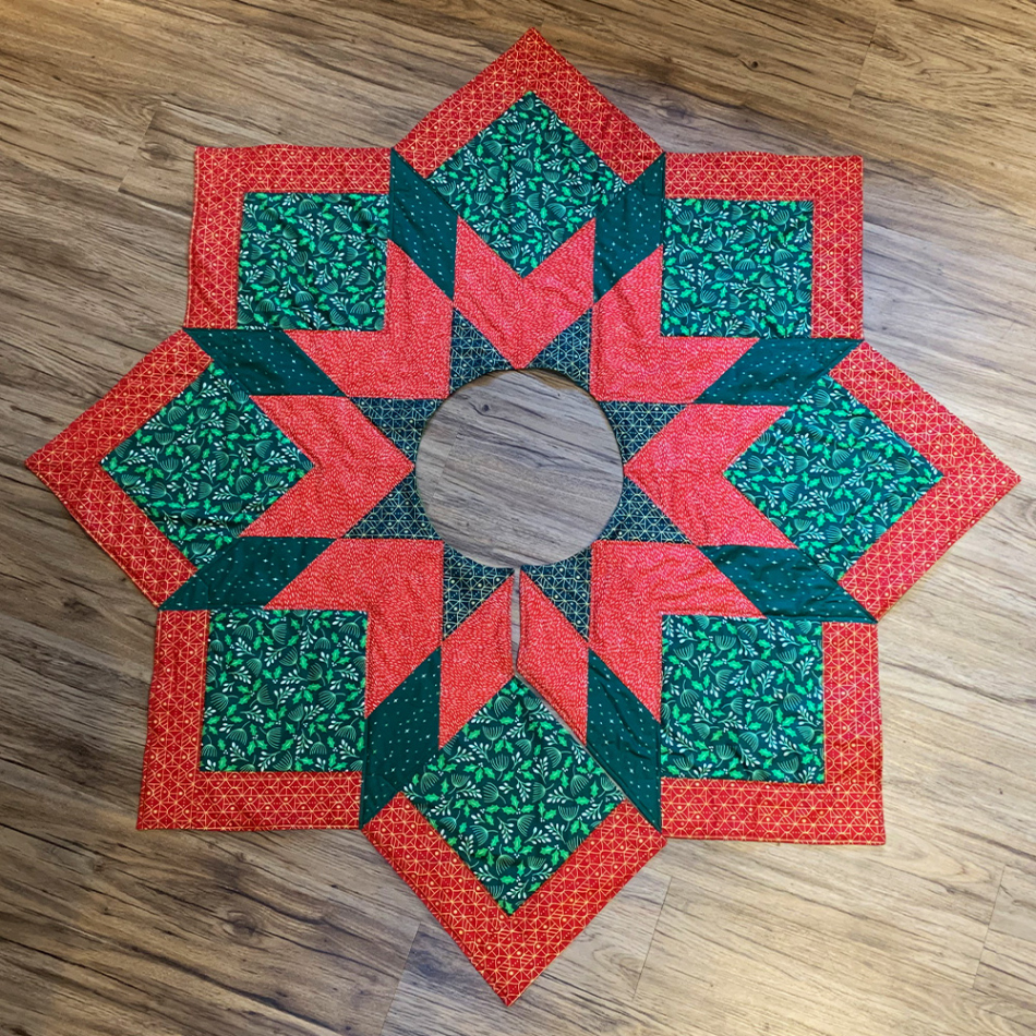 Christmas Tree Skirt Pattern from Jordan Fabrics » Helen