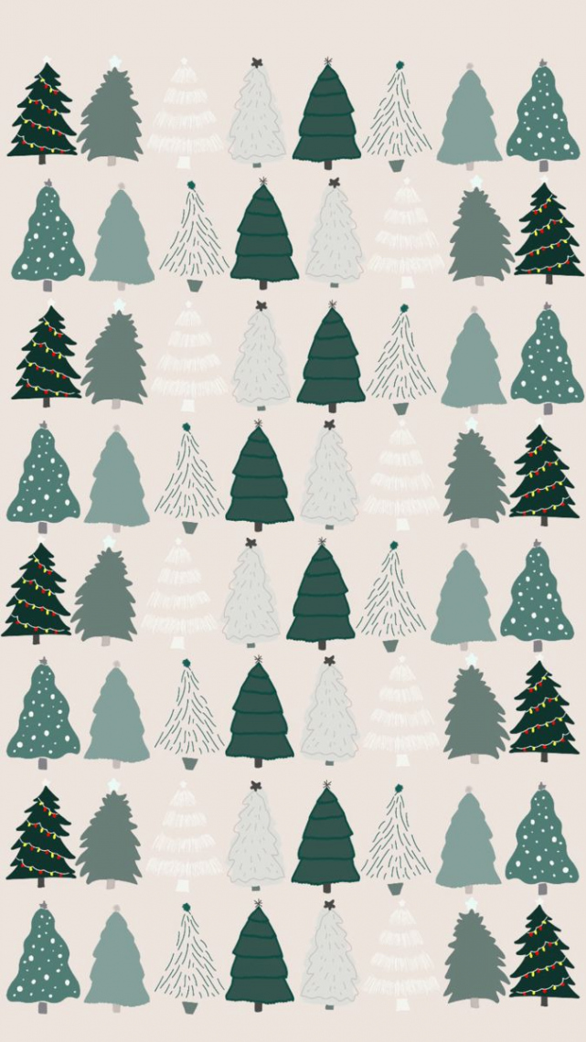 Christmas Tree Wallpaper /iOS/Android  Christmas tree