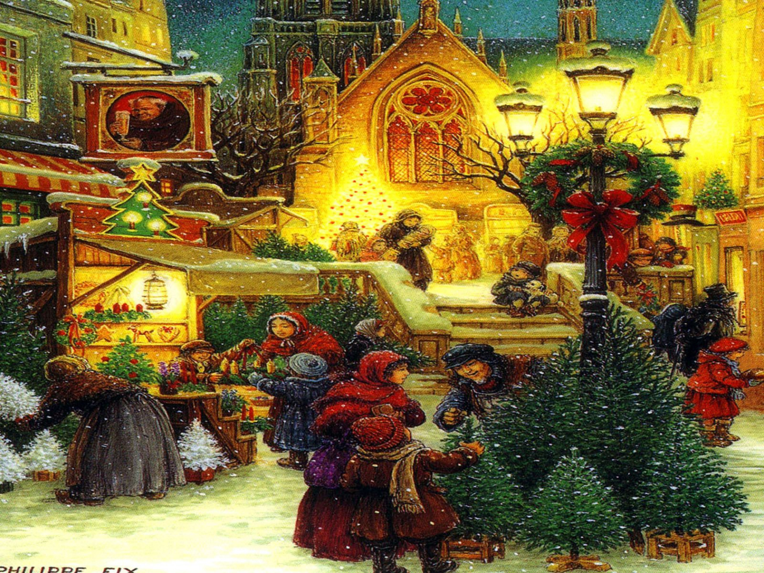 Christmas Wallpaper: Christmas wallpaper  Christmas pictures, Old