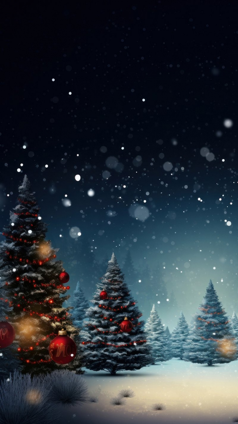 Christmas Wallpaper  Free Beautiful HD iPhone, Samsung & Mobile