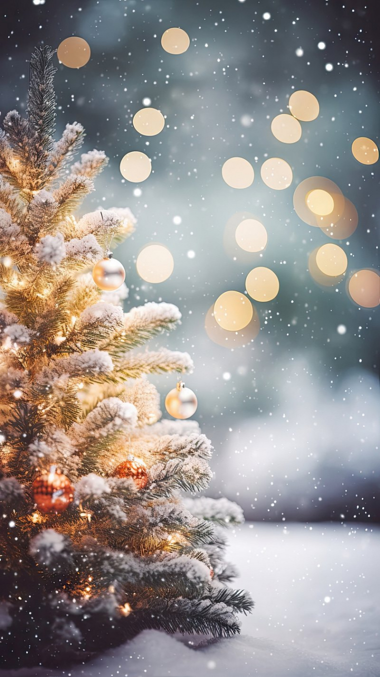 Christmas Wallpaper Iphone  Free Aesthetic HD & K Mobile Phone