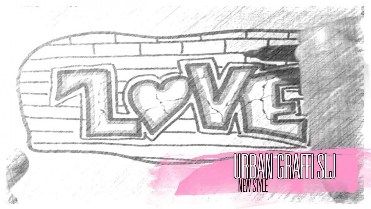 como dibujar un graffiti que diga love como dibujar graffitis de amor