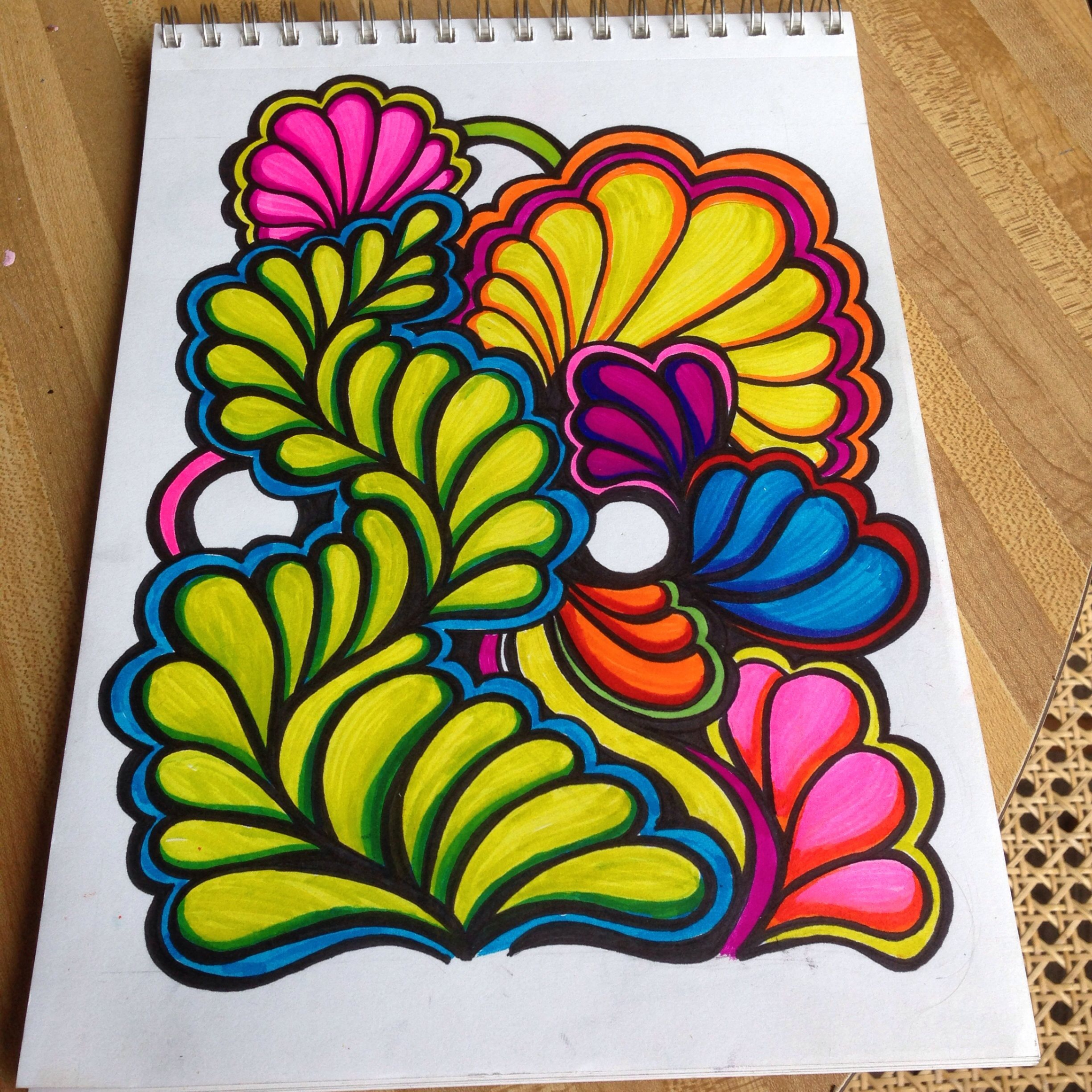 Copic marker trippy design  Marker art, Marker drawing, Trippy