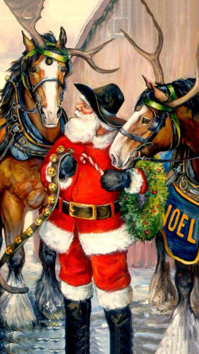 Cowboy Christmas Wallpaper - iXpap  Cowboy christmas, Christmas