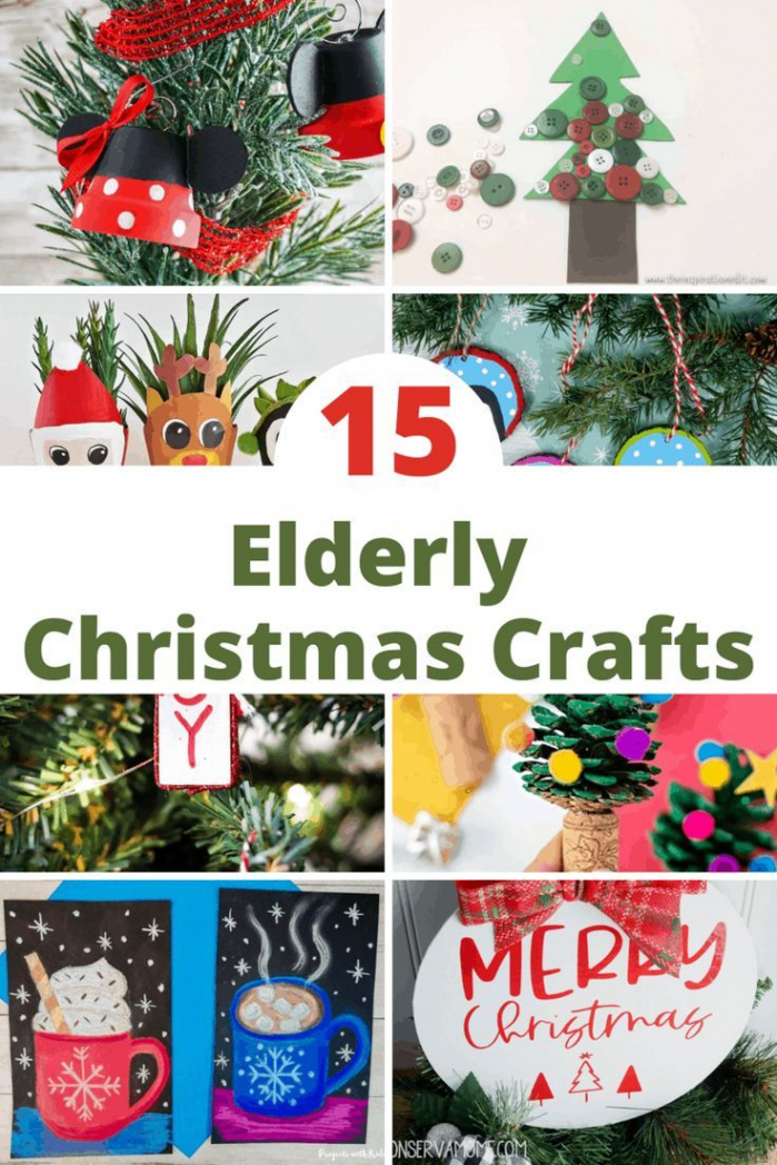 CREATIVE CRAFTS FOR SENIORS TO MAKE THIS CHRISTMAS in