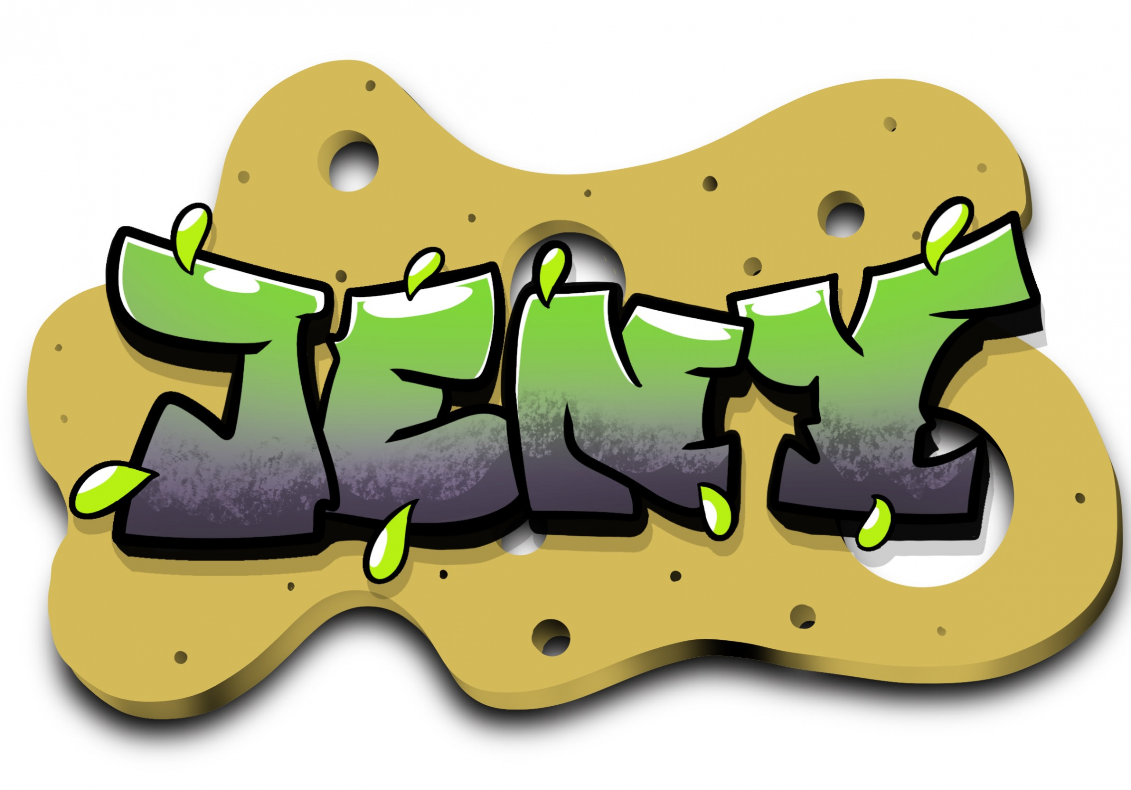 customize your name in graffiti,street art style