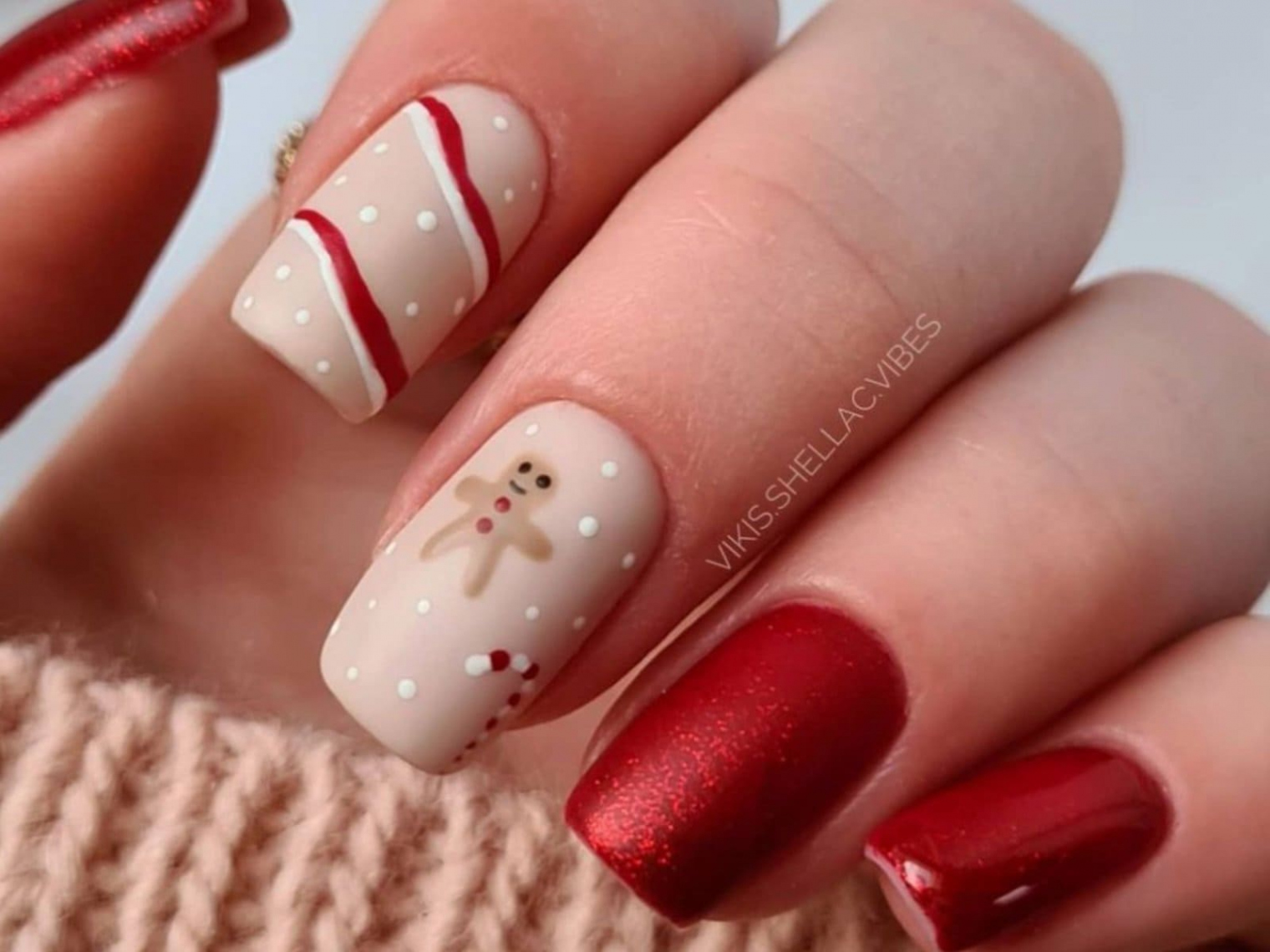 + Cute Christmas Nails To Get You Into The Festive Spirit - Haul