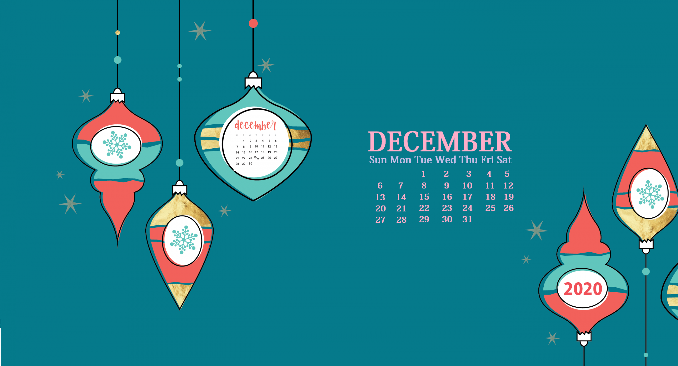 Cute December  HD Calendar Wallpaper  Calendar wallpaper