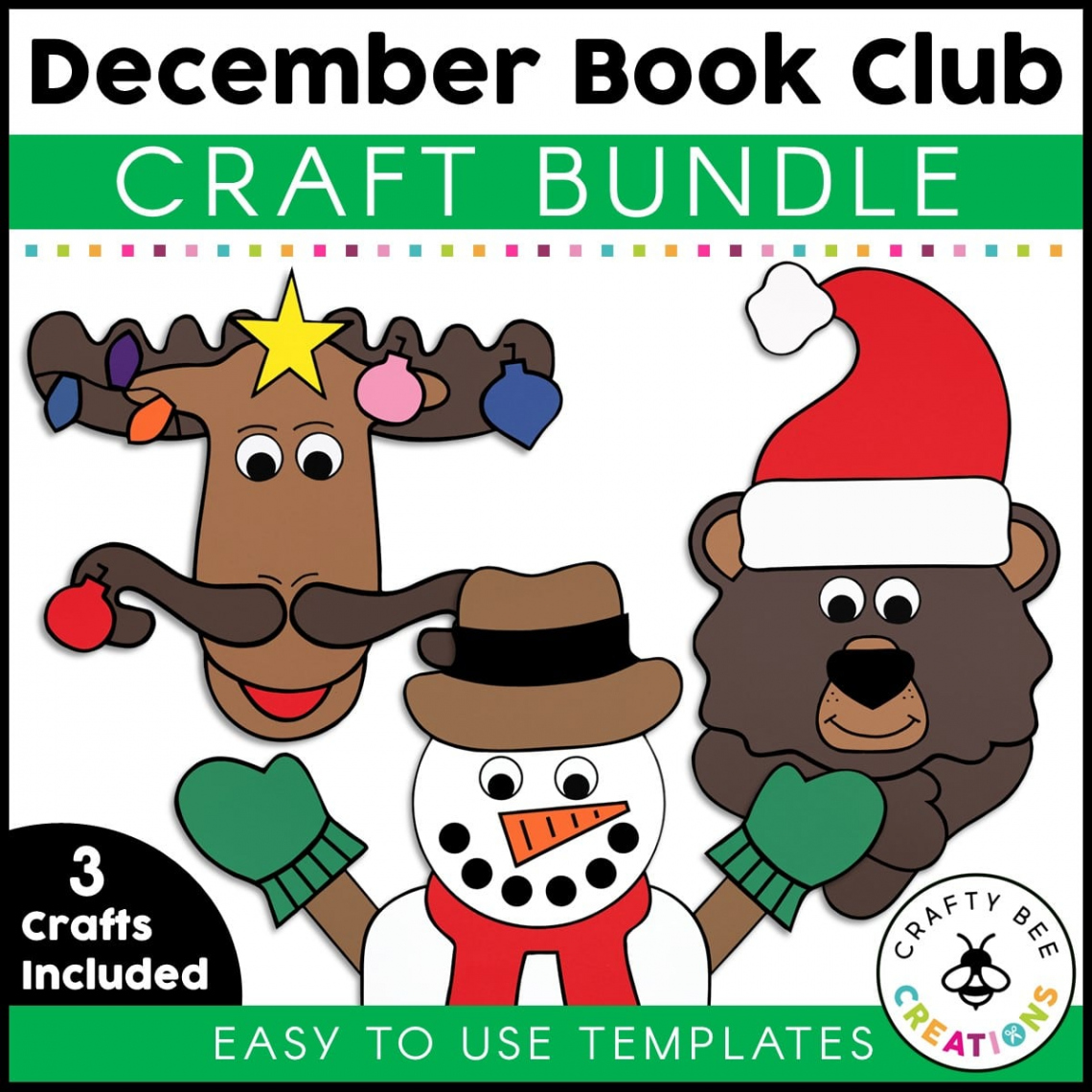 December Books Craft Bundle - Crafty Bee Creations