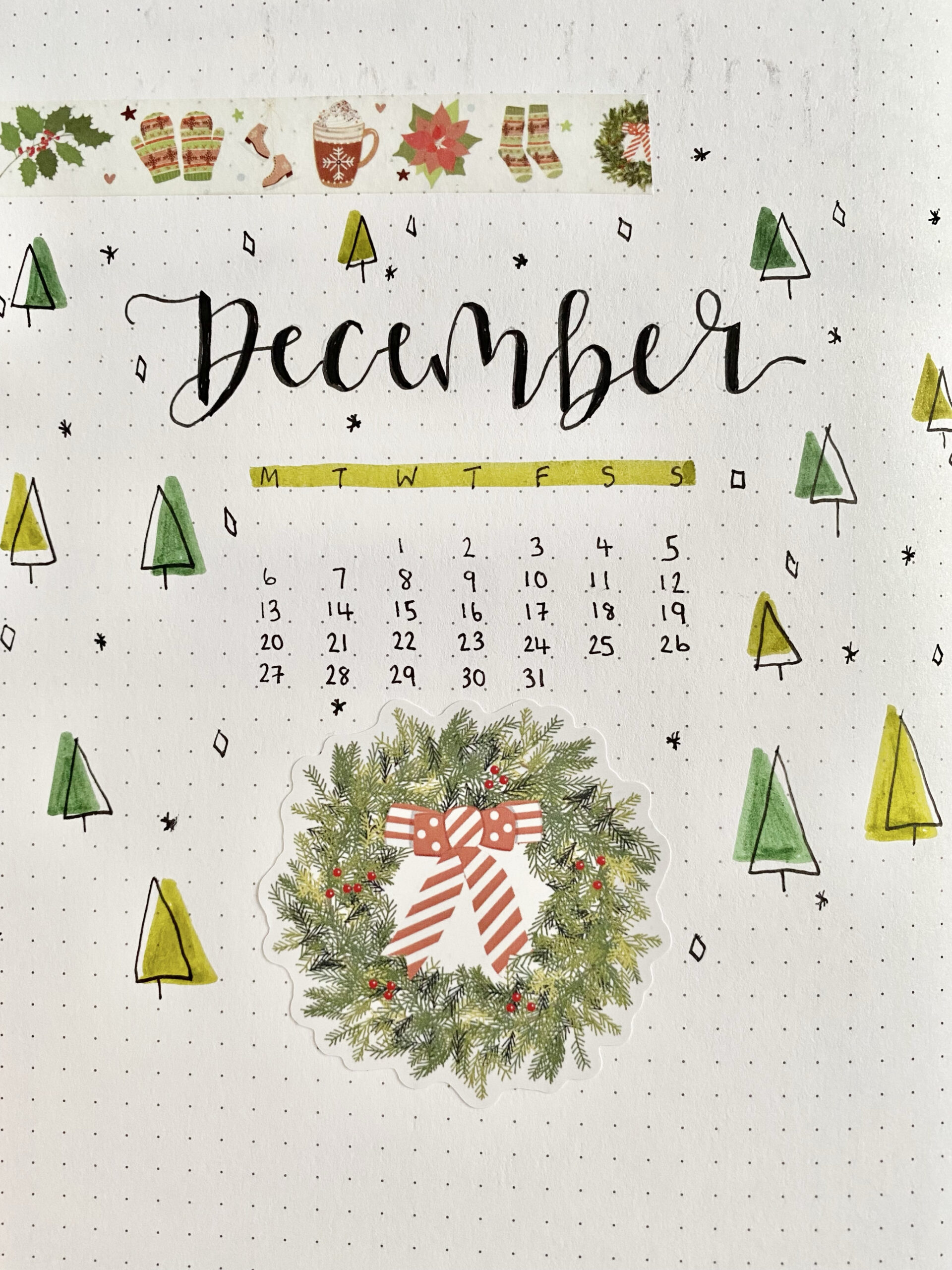 December Bullet Journal Ideas - Bournemouth Girl