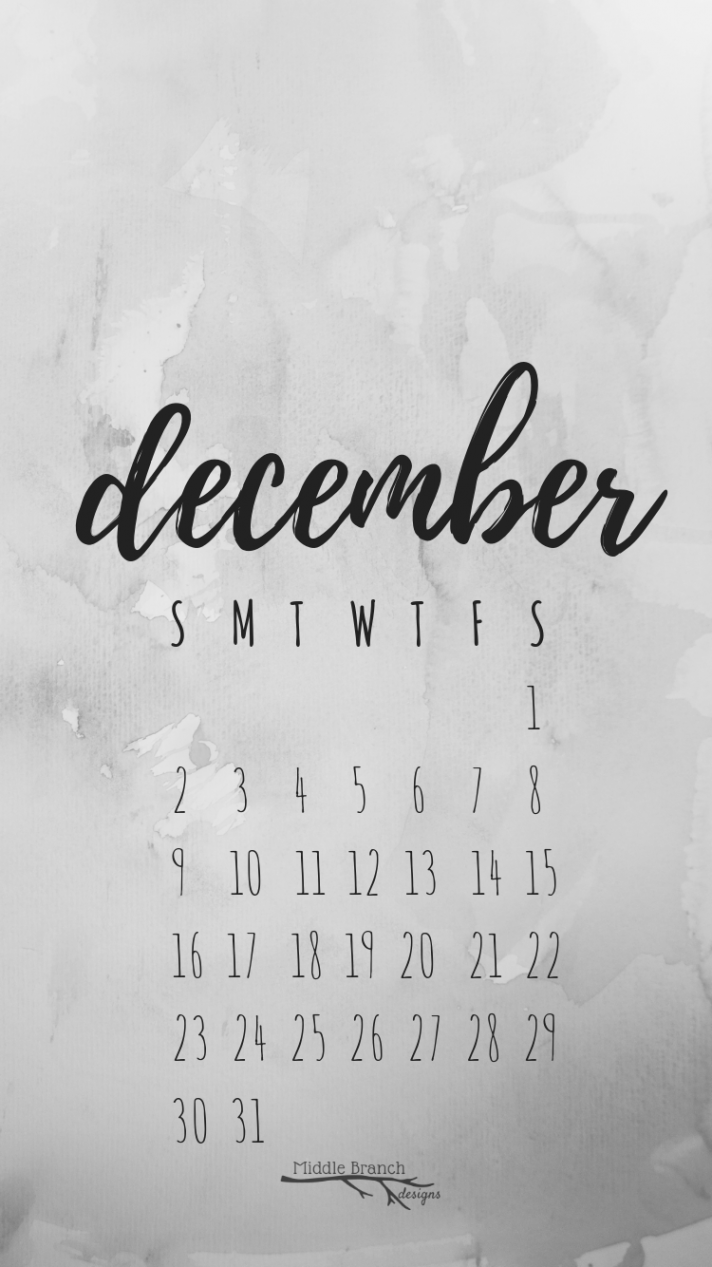 December Calendar Free Wallpaper  December calendar, Calendar