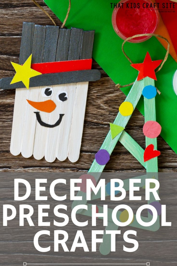 December Crafts for Kids : Holiday Preschool Crafts - That Kids