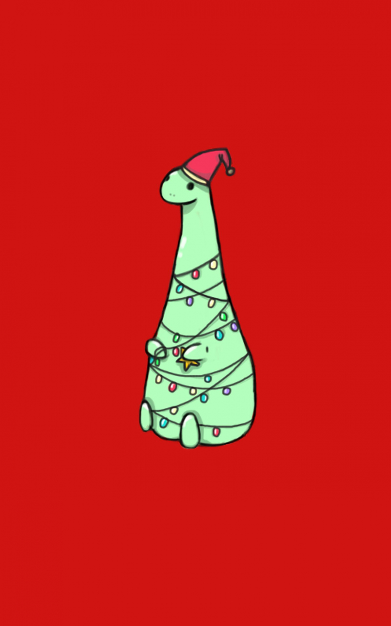 dino  christmas wallpaper @edits