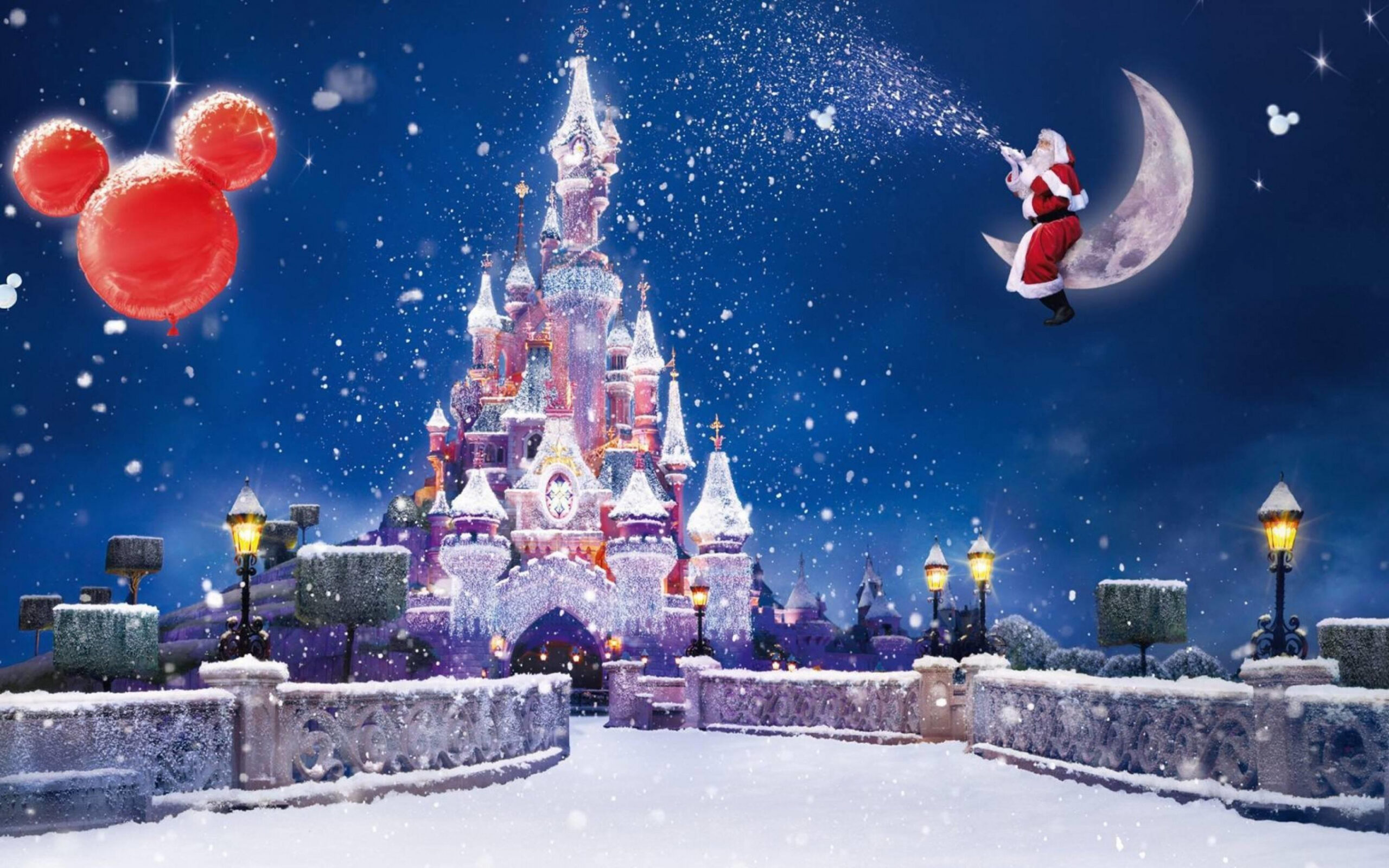 Disneyland Christmas Wallpapers - Wallpaper Cave