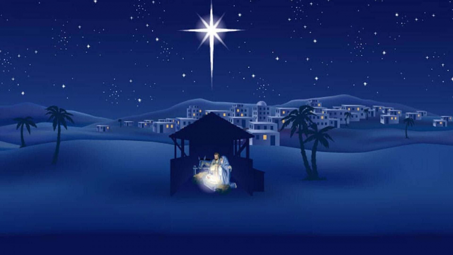 Download A Beautiful Nativity Scene  Wallpapers