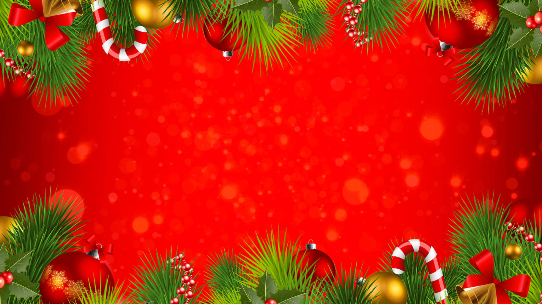 Download Festive Christmas Background in K Resolution Wallpaper