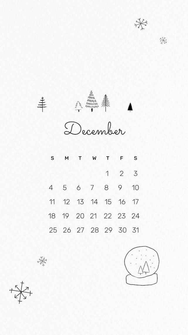 Download premium image of Cute December  calendar, monthly